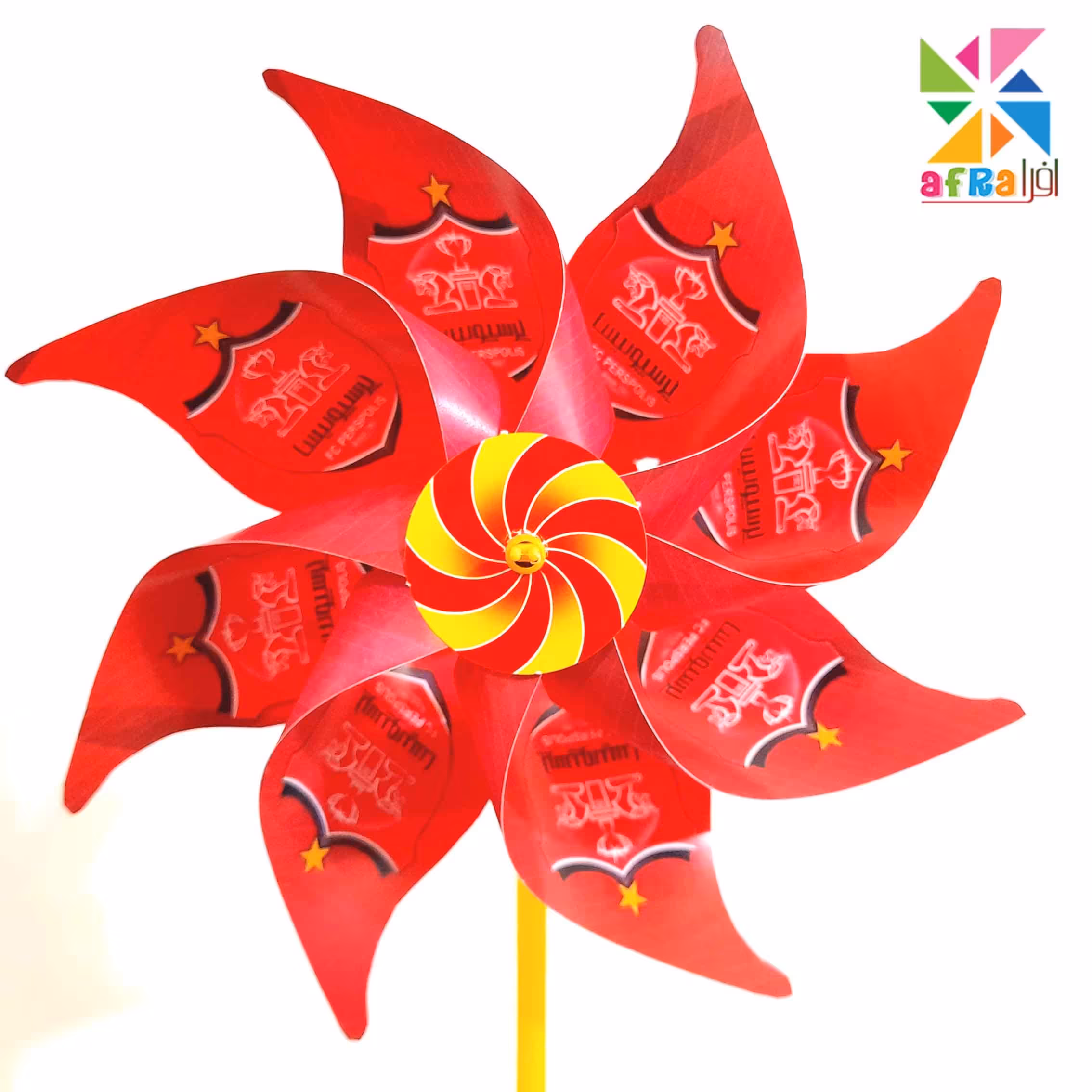 فرفره گلاسه طرح پرسپولیس (10عددی)