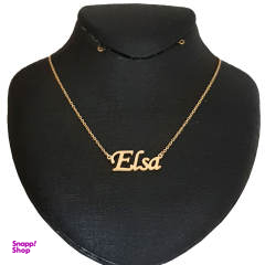 گردنبند نقره طرح السا کد 001