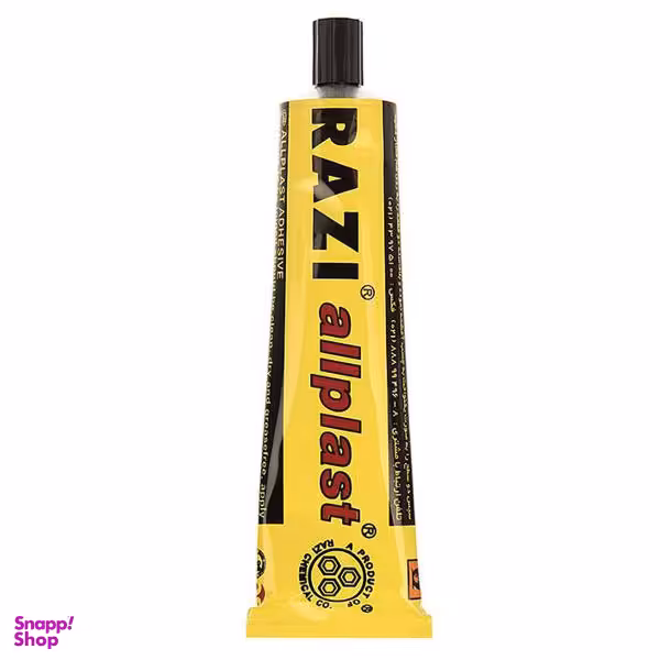 چسب همه کاره رازی مدل Allplast حجم 100 میلی لیتر