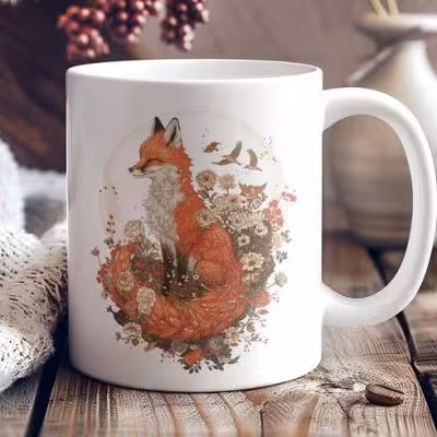 ماگ طرح روباه