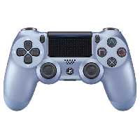 دسته بازی بی سیم سونی Dualshock 4 High Copy درجه یک طرح Blue Titanium مناسب برای PS4