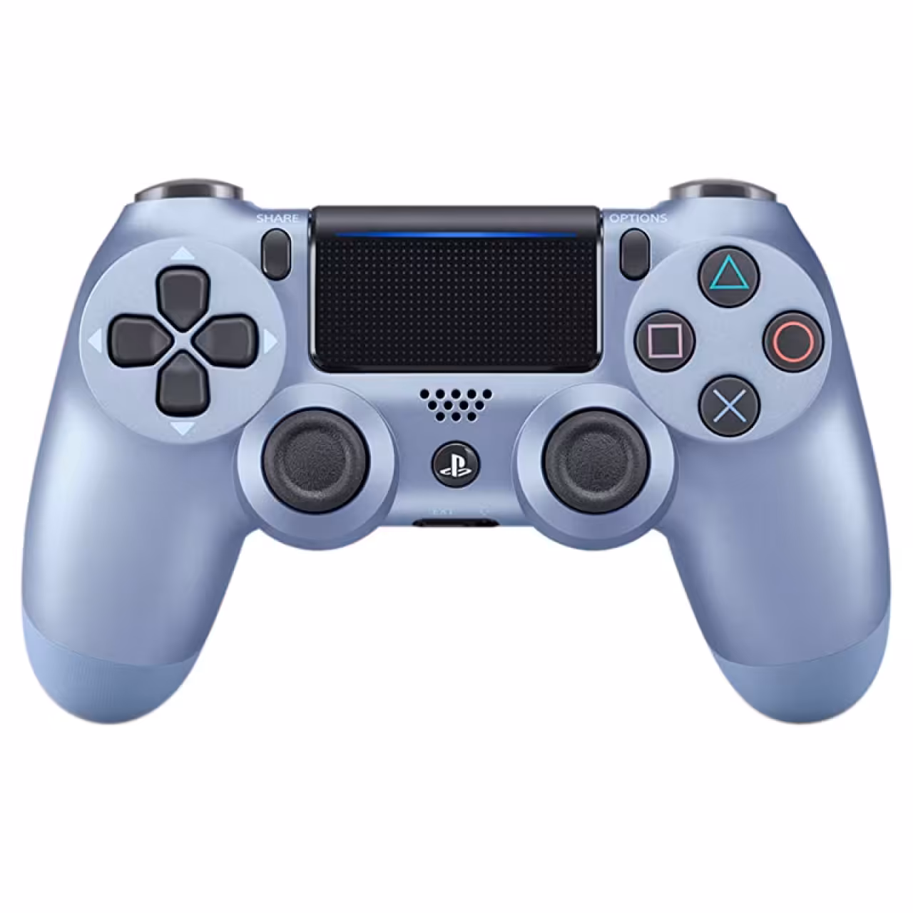دسته بازی بی سیم سونی Dualshock 4 High Copy درجه یک طرح Blue Titanium مناسب برای PS4