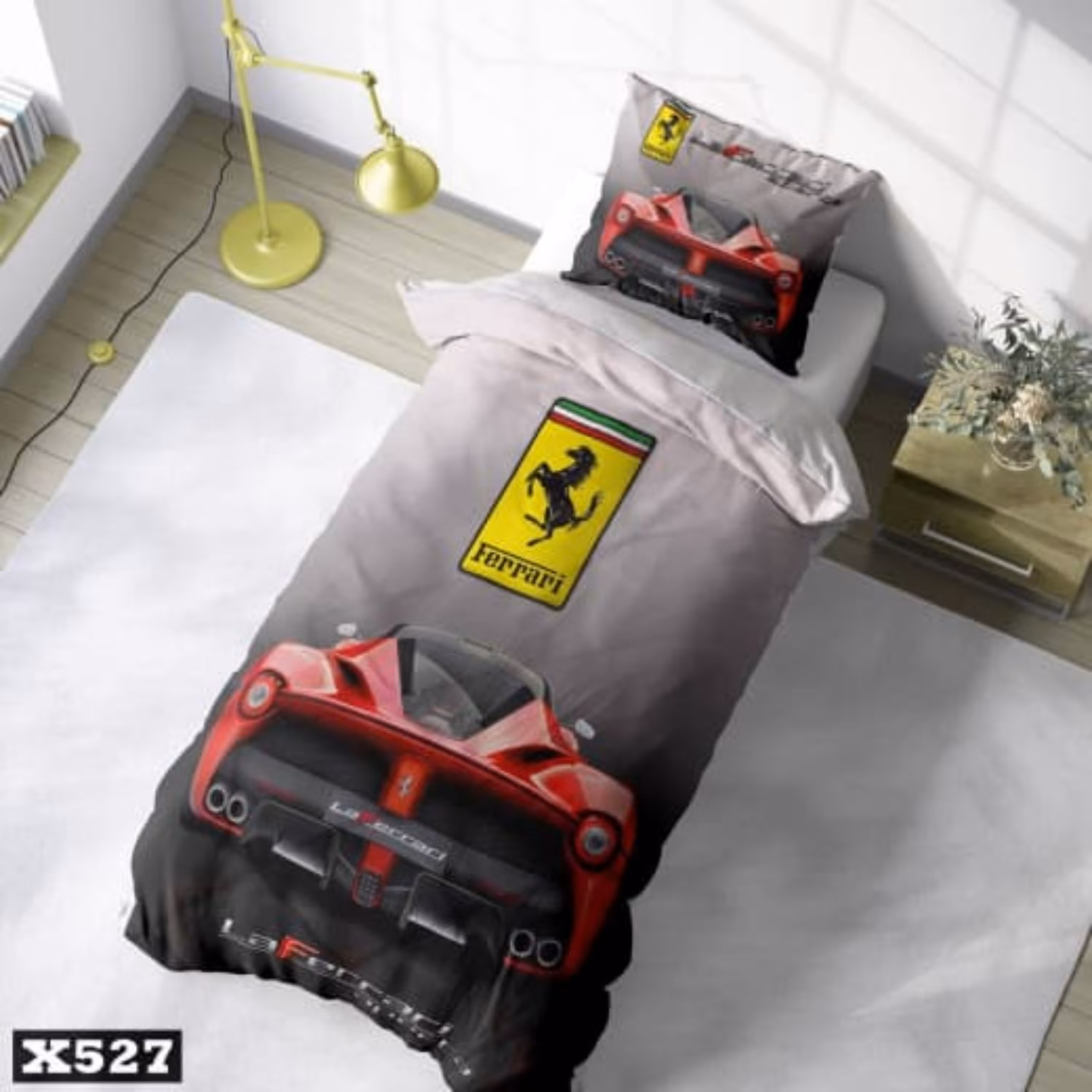 روتختی یک نفره سه بعدی کودکان و نوجوانان میکروتترون مدل فراری 1