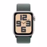 خرید، قیمت و مشخصات کامل ساعت مچی هوشمند اپل واچ SE 2 2024 سایز 40 میل آلومینیوم استار سبز دریاچه‌