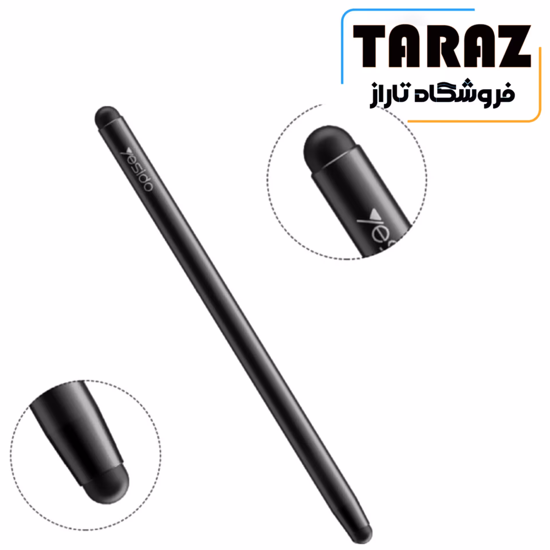 قلم لمسی یسیدو 2 سر لمس بدنه آلومینیومی محکم رنگ ثابت 