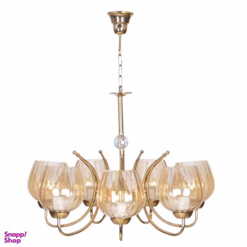 لوستر 7 شعله چشمه نور کد AB806.7