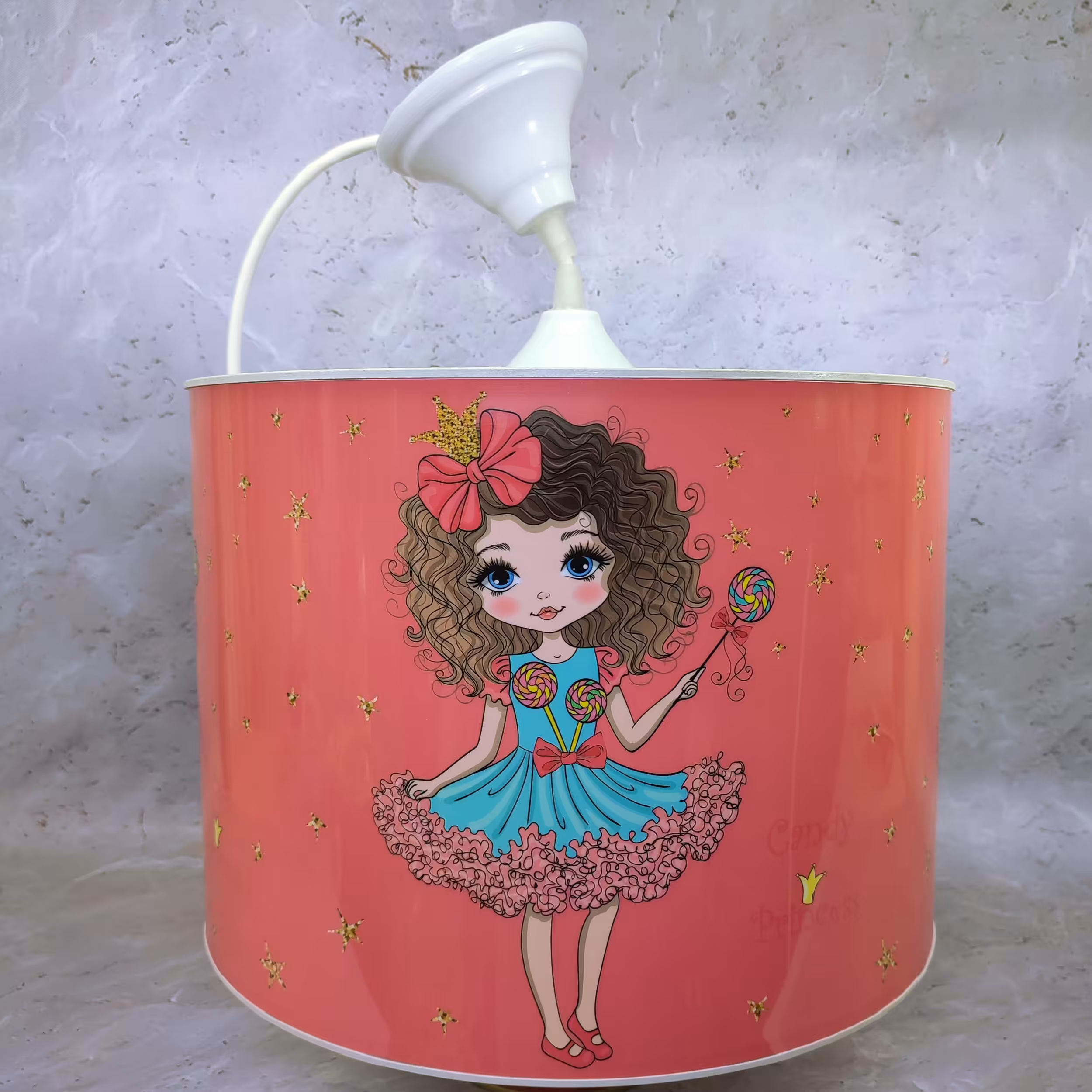 لوستر کودک طرح دختر ابنباتی