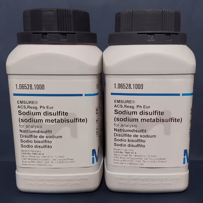 سدیم متابی سولفیت 500 گرمی مرک آلمان آزمایشگاهی 