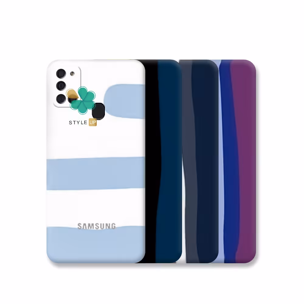 قاب پاستیلی گوشی سامسونگ Samsung Galaxy A21s مدل محافظ لنز دار