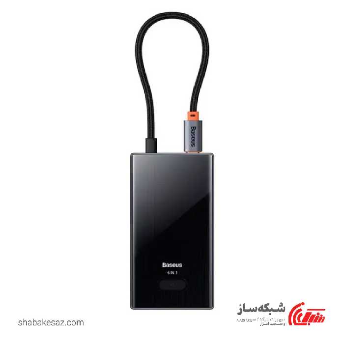 قیمت و خرید هاب Type C باسئوس Baseus PioneerJoy6 - شبکه ساز