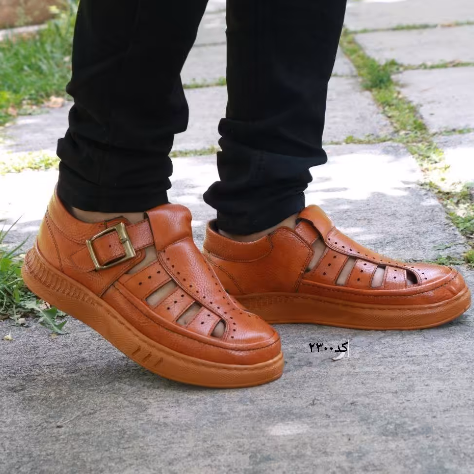 کفش تابستانه مردانه با کیفیت بالا زیره پیو سبک و راحت ضدسایش 