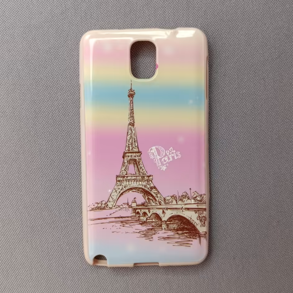 گارد - قاب - کاور ژله ای طرح دار کد2 مناسب برای سامسونگ نوت 3 Note 3 (note3)