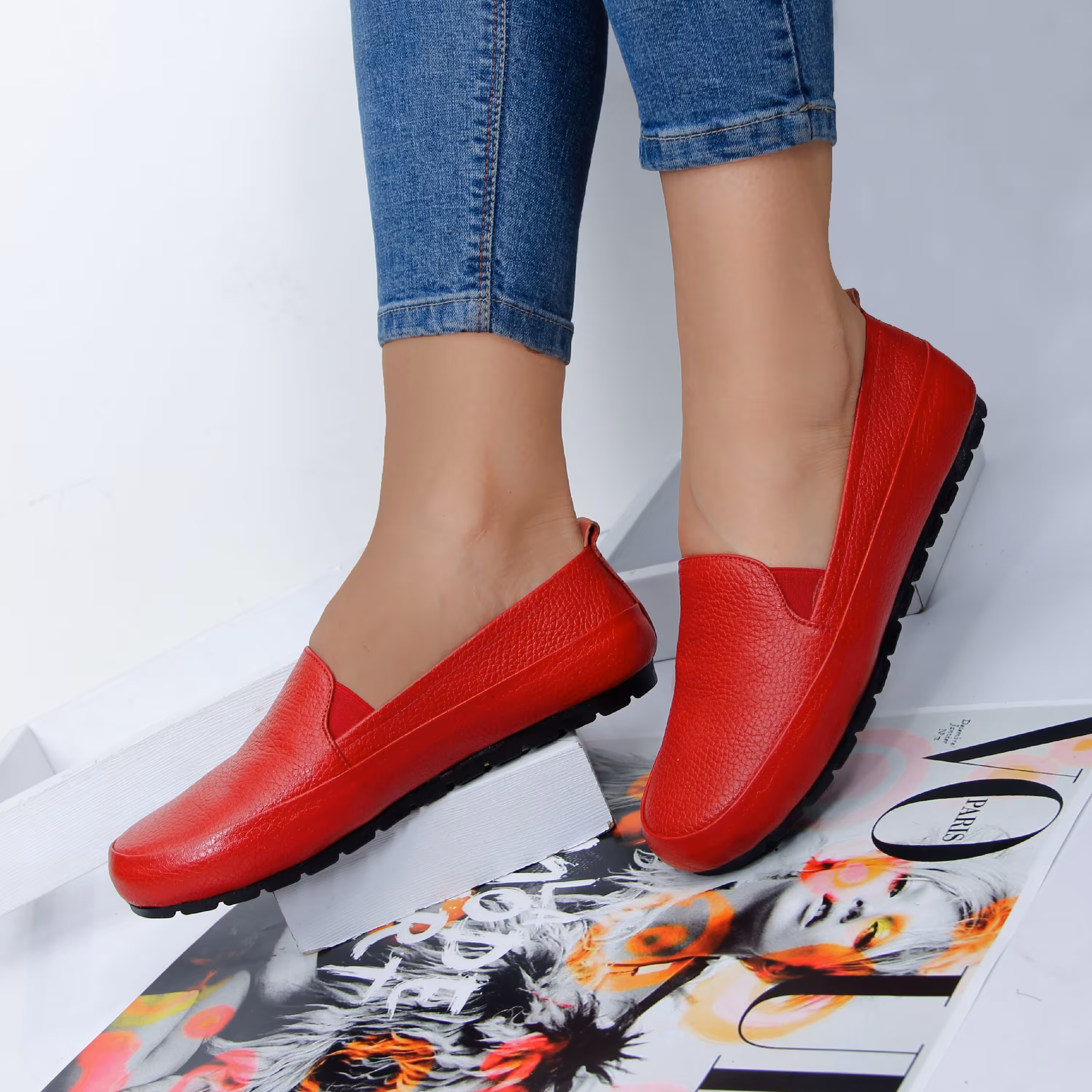 کفش چرم طبی