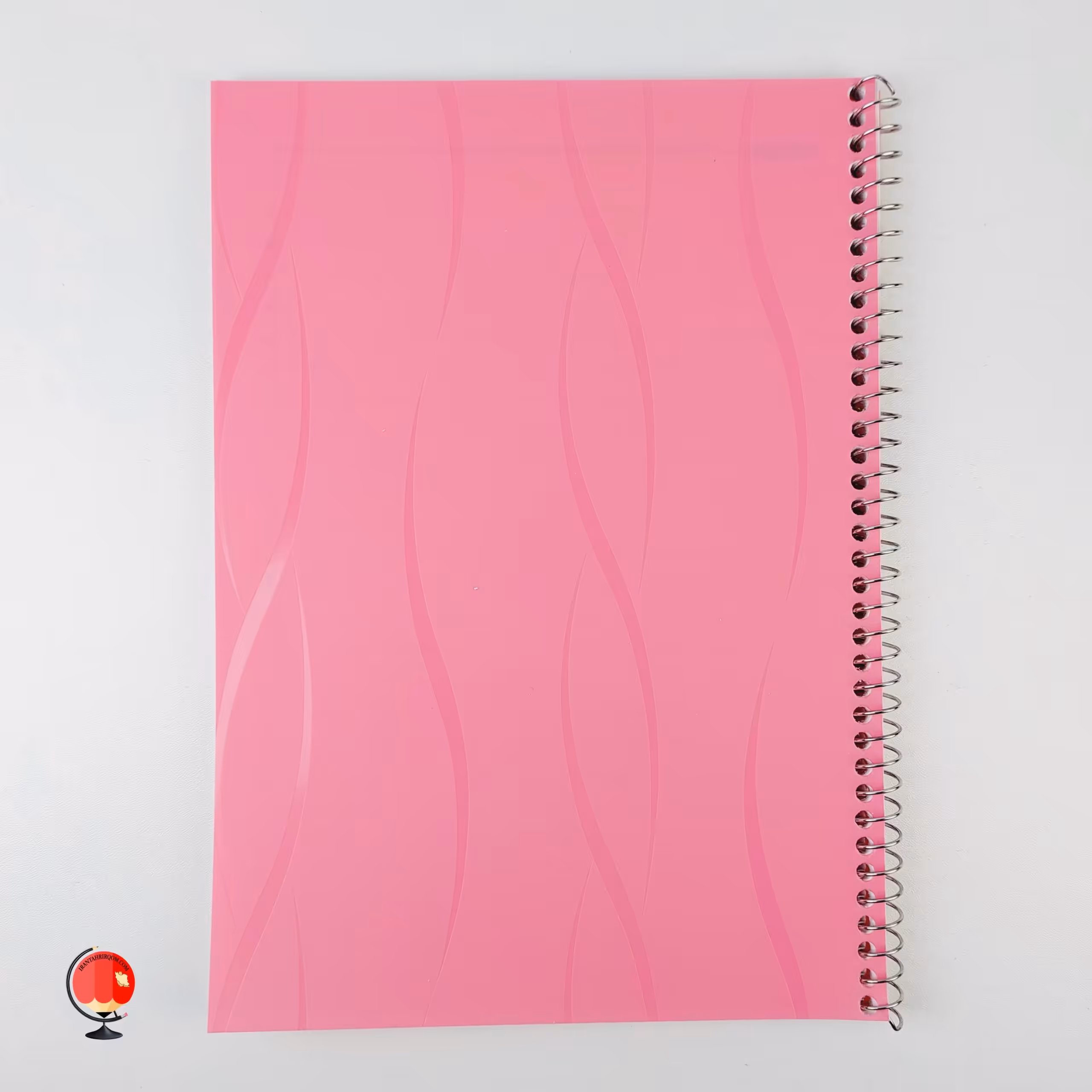 دفتر مشق 80 برگ سیمی رنگی آونگ صورتی