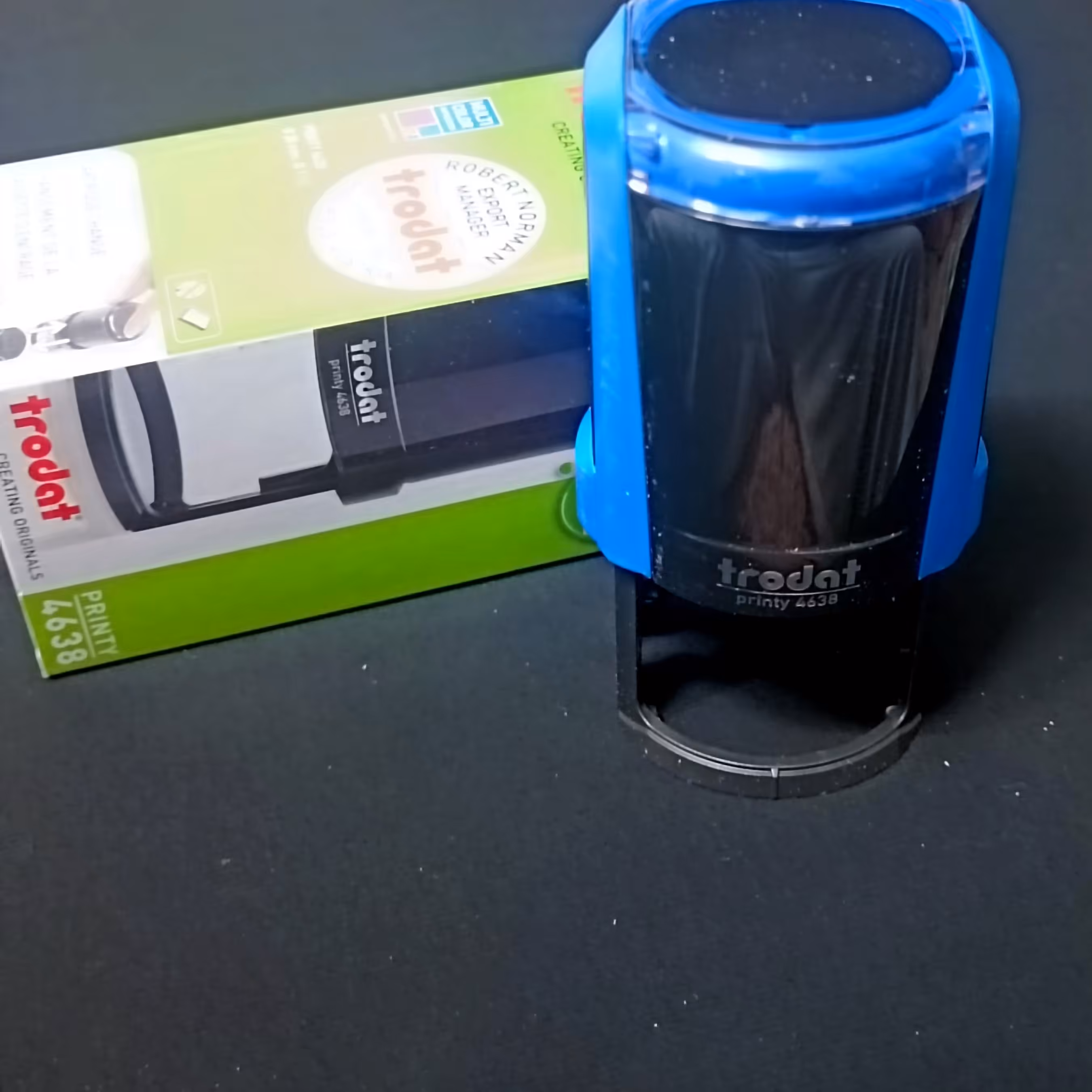 مهر  ژلاتینی اتوماتیک دایره ترودات 4638 قیمت تمام مهر ها همراه ساخت ژلاتین