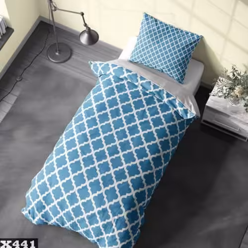 روتختی یک نفره سه بعدی اسپرت آبی،جنس میکروتترون ، مناسب کودک و نوجوان،برای تخت90