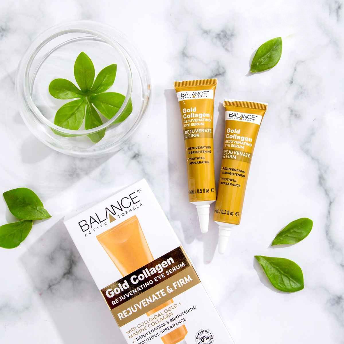 کرم دور چشم بالانس مدل Gold Collagen