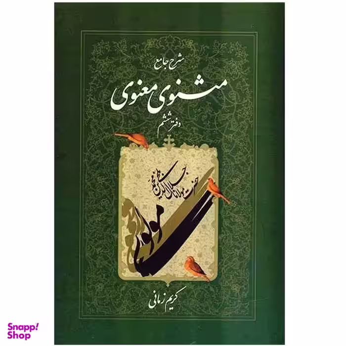 کتاب شرح جامع مثنوی معنوی دفتر ششم اثر کریم زمانی