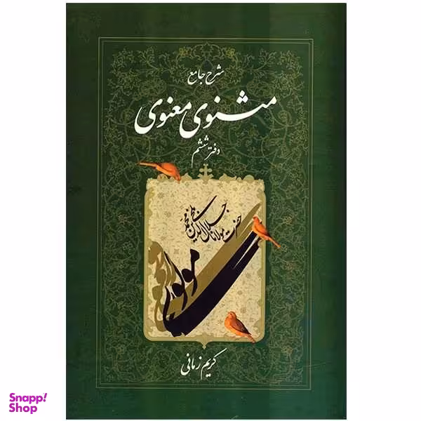 کتاب شرح جامع مثنوی معنوی دفتر ششم اثر کریم زمانی
