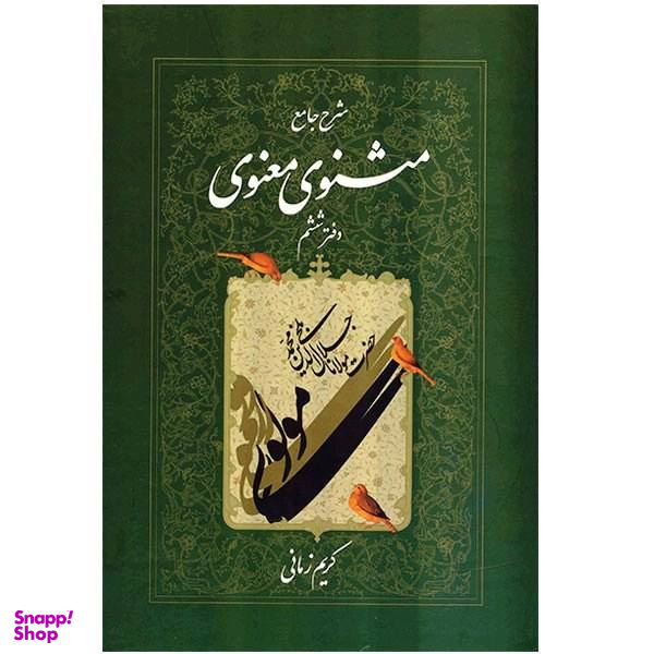 کتاب شرح جامع مثنوی معنوی دفتر ششم اثر کریم زمانی