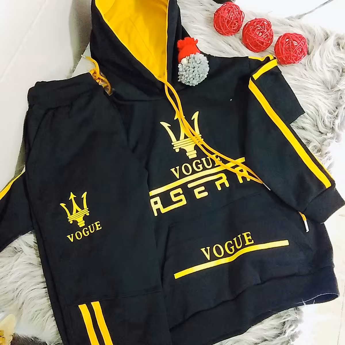 هودی شلوار تو کرکی 