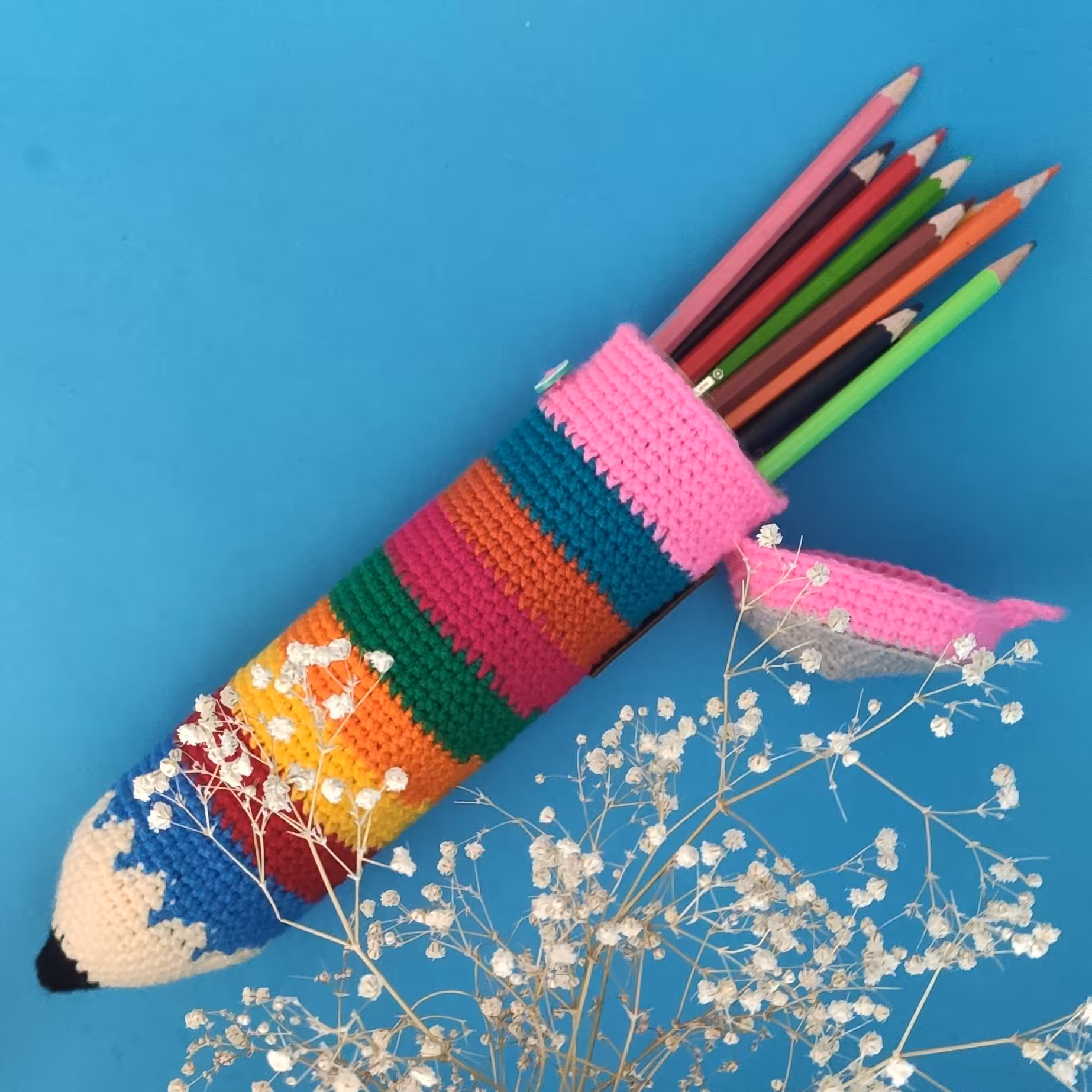 جامدادی فانتزی طرح مداد