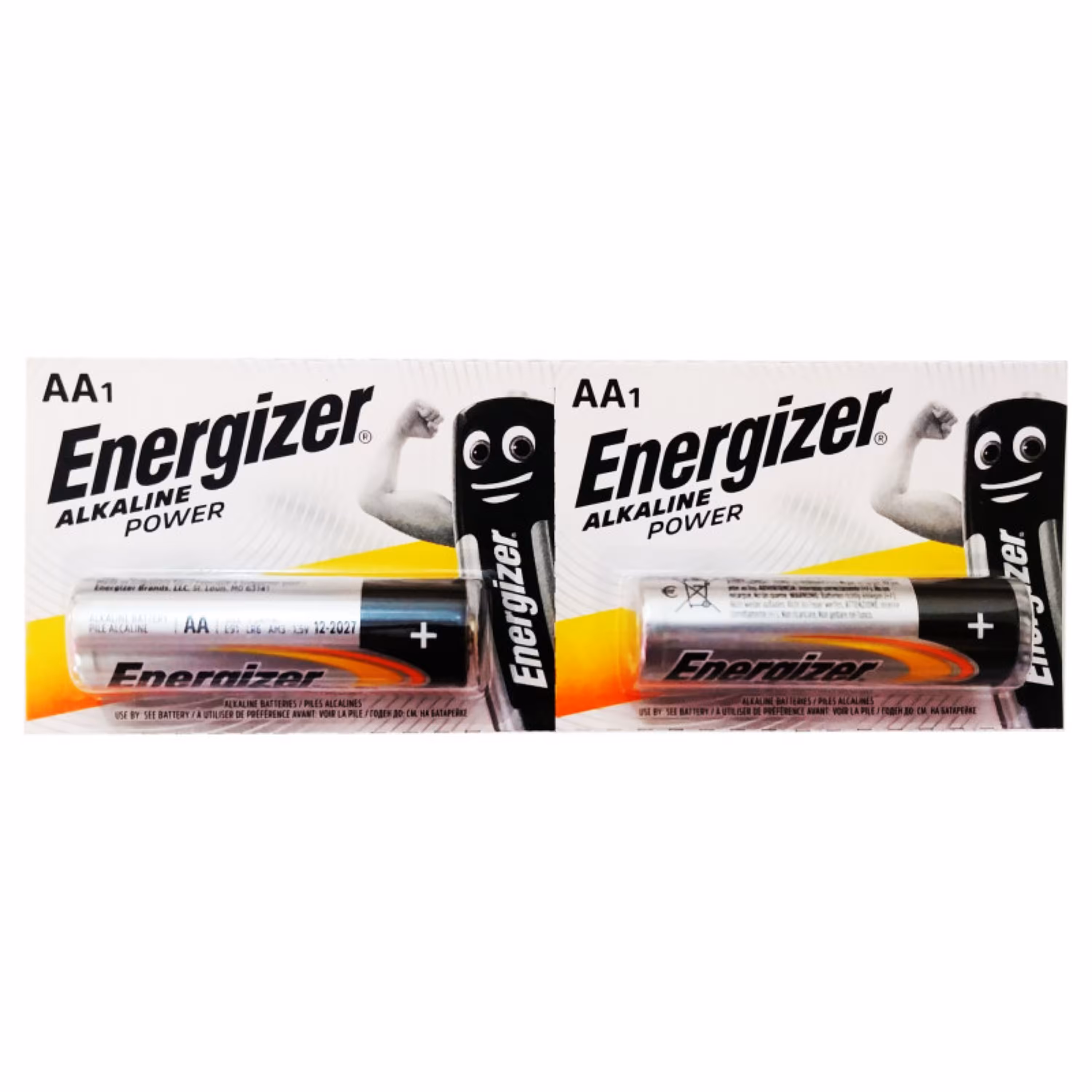 باتری نیم قلمی انرجایزر مدل Power-LR06 بسته 2 عددی