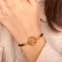 دستبندماه تولد استیل ماه آذر