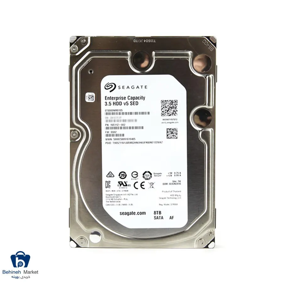 هارددیسک اینترنال سیگیت مدل ST8000NM0105 ظرفیت 8 ترابایت