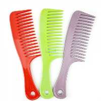 شانه پلاستیکی دندانه دار سایز بزرگ بسته سه عددی