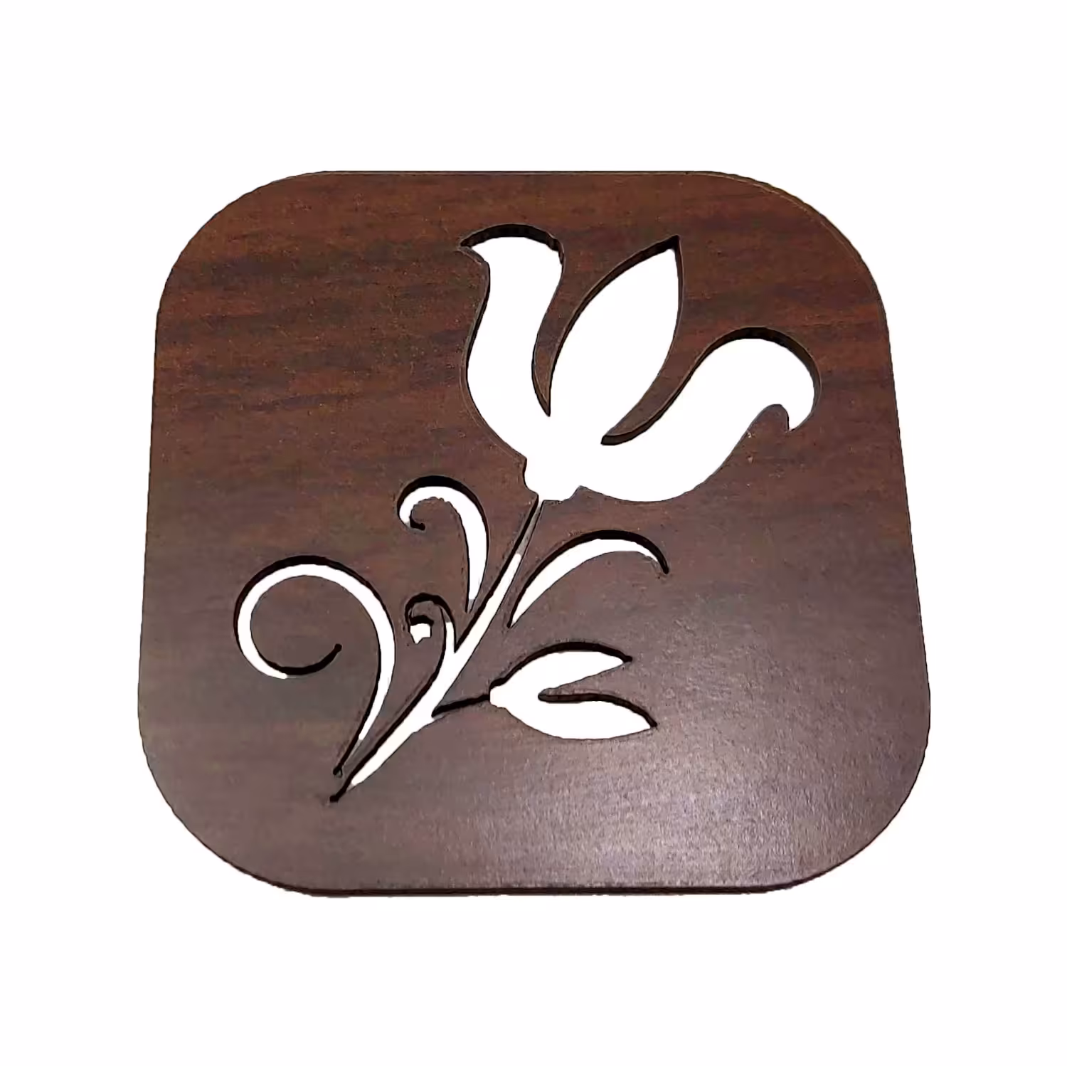 زیر لیوانی فنجان مربع 6 عددی همراه با پایه کد 104