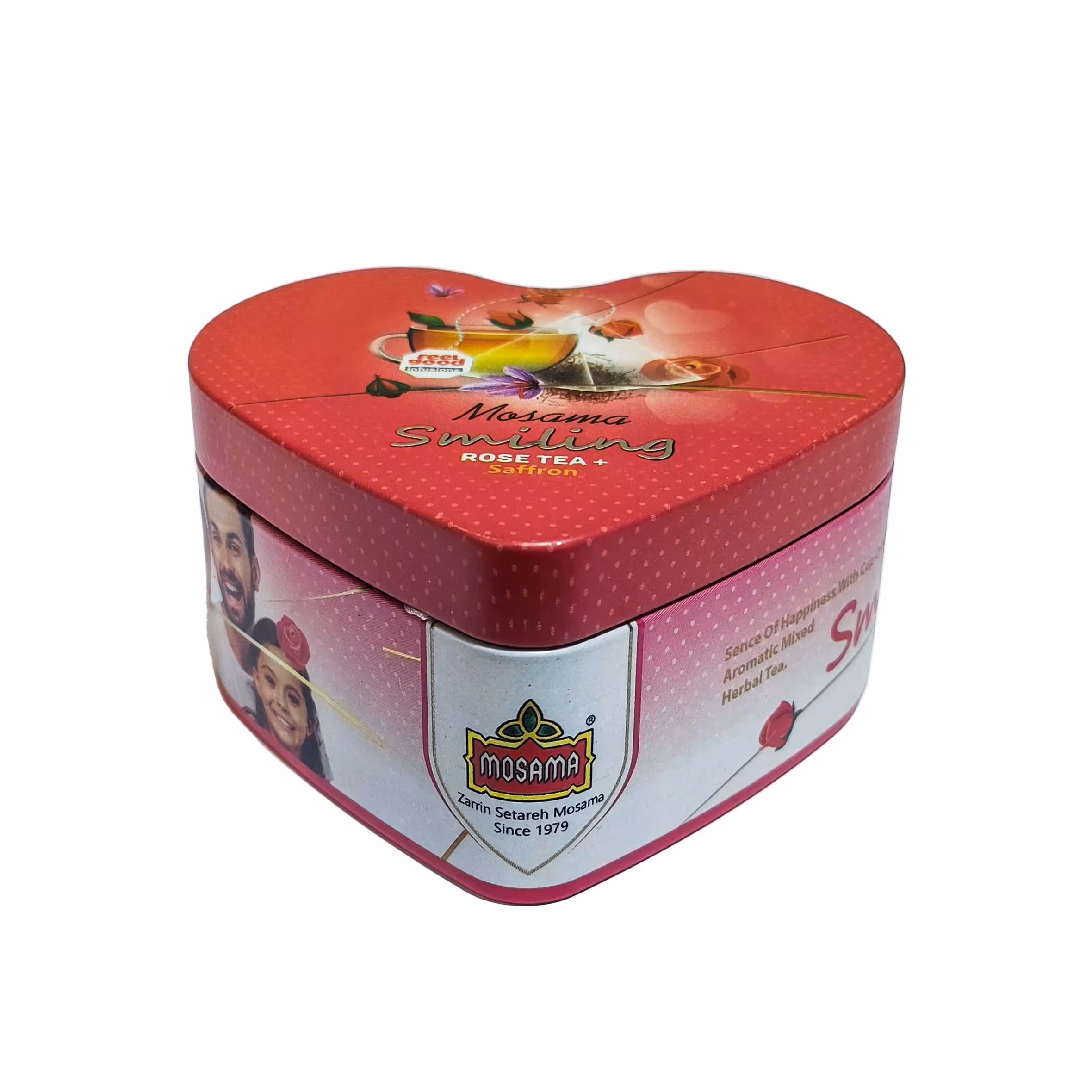 دمنوش هرمی قلبی لبخند مسما - 20 گرم بسته 10 عددی