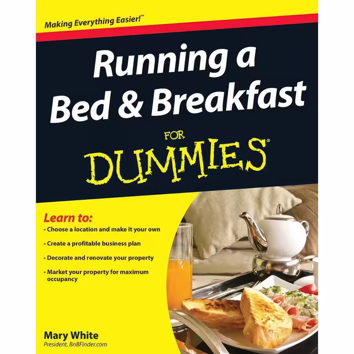 کتاب زبان اصلی Running a Bed and Breakfast For Dummies اثر Mary White