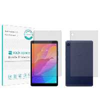 گلس صفحه نمایش و پشت تبلت هوآوی MatePad T8 مدل نانو هیدروژل شفاف برند راک اسپیس کد LL