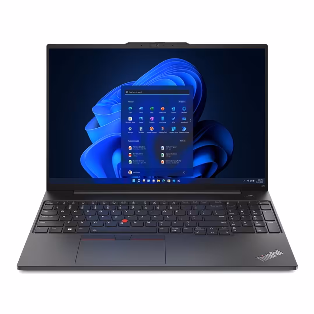 خرید و قیمت لپ تاپ لنوو ThinkPad E16 نمایشگر 16 اینچی، پردازنده Core i5-1335U، گرافیک MX550، رم 8 گیگابایت، حافظه 512 گیگابایت SSD