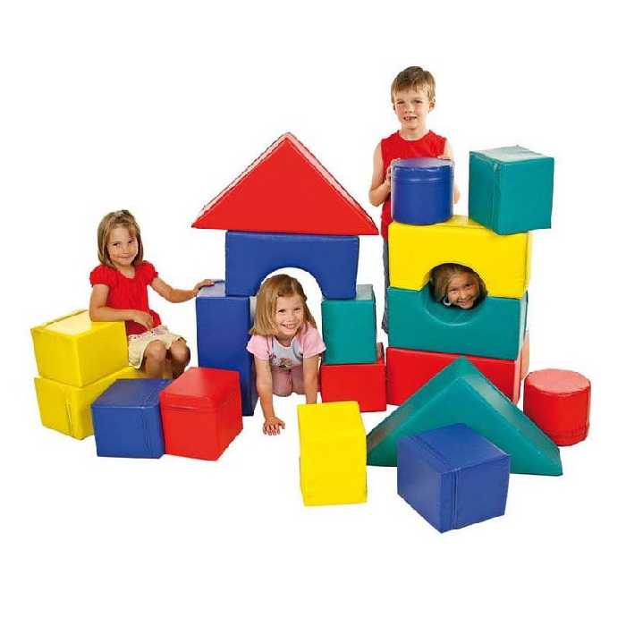 اشکال هندسی فومی بزرگ 18 قطعه کد 458498