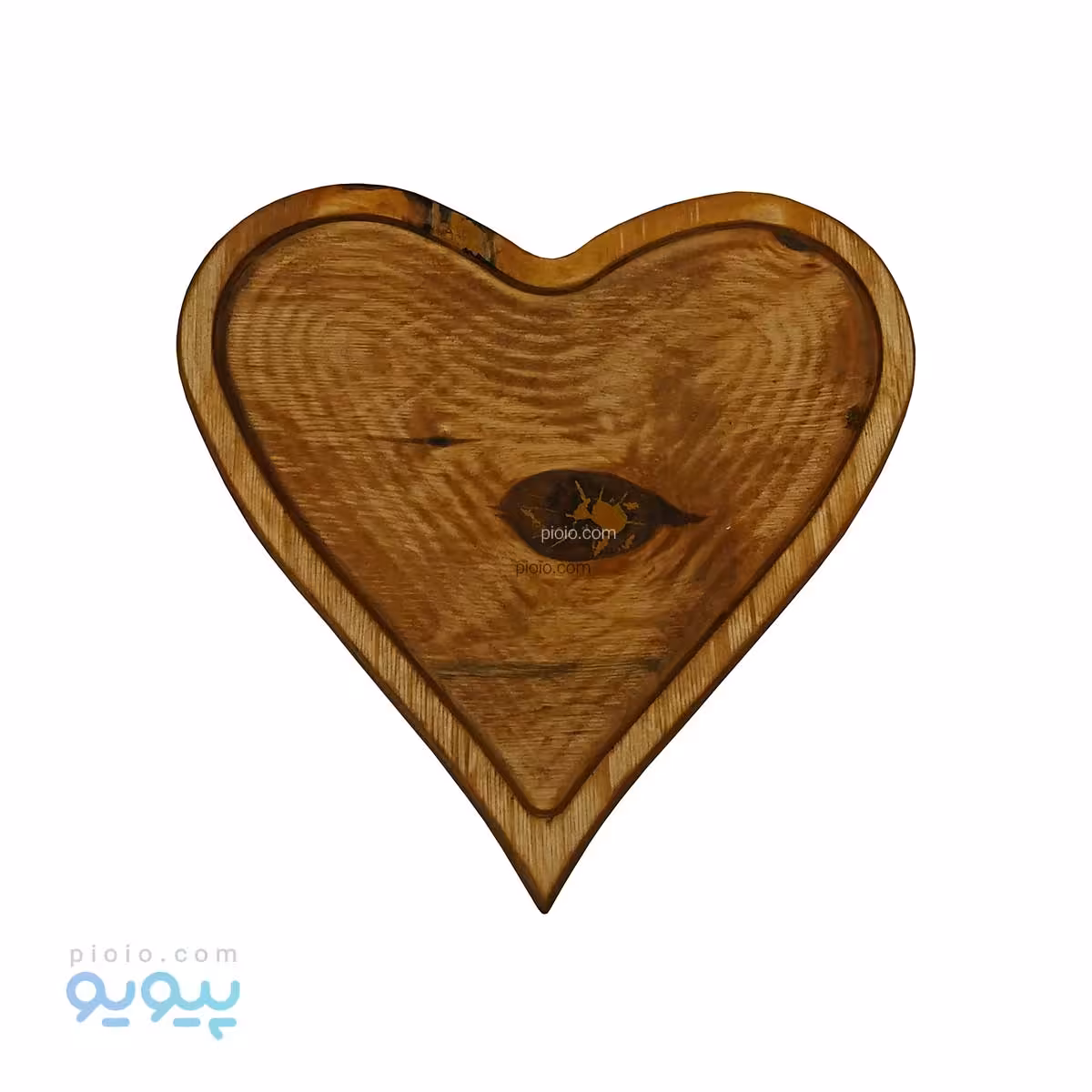 اردو خوری چوبی طرح قلبی
