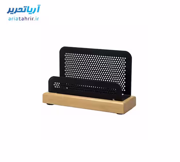 جای کارت ویزیت چوب و فلز مدل WW-17