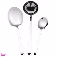 سرویس کفگیر و ملاقه 3 پارچه جی فی نی مدل 01