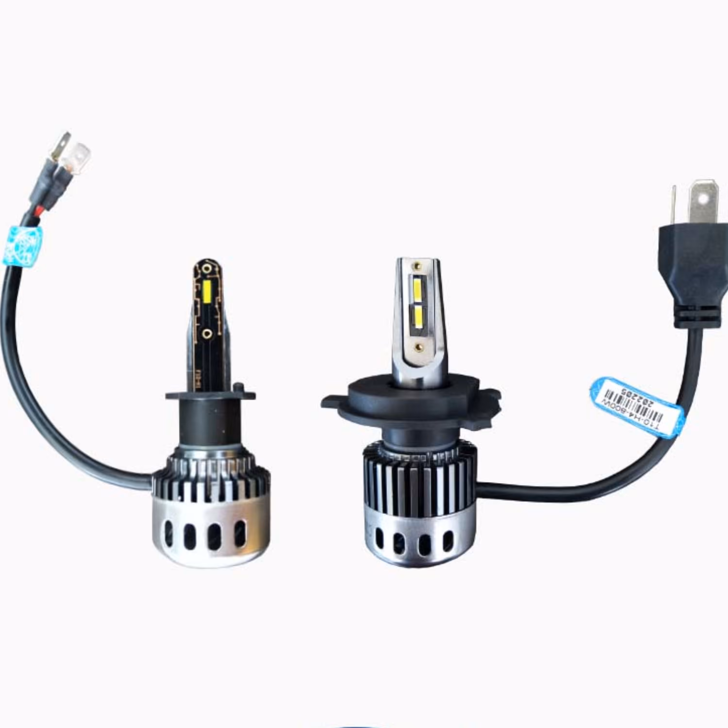 هدلایت T10 MINI LED  H4 بسته دو عددی پایه H4