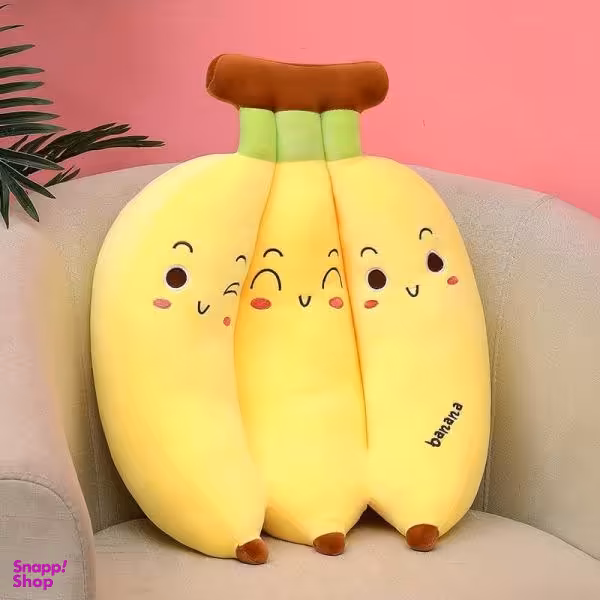 عروسک طرح دسته موز ارتفاع 30 سانتی متر