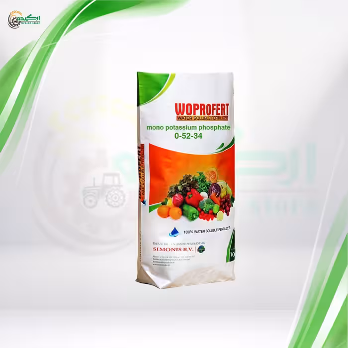 کود مونو پتاسیم فسفات 34-52-0 حاوی فسفر و پتاسیم مخصوص گلدهی هلندی 10 کیلویی
