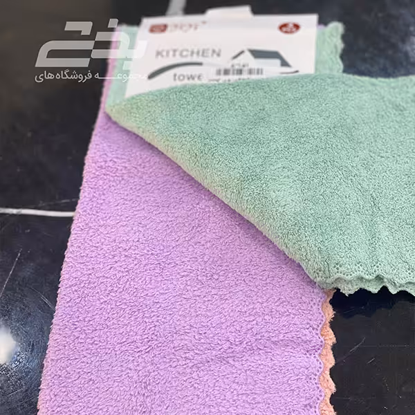 دستمال 30*30 پولیشی ساده ضخیم 3 عددی