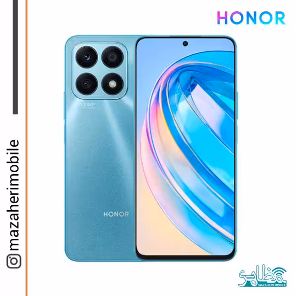 گوشی موبایل آنر مدل Honor X8a دوسیمکارت رم 8 حافظه 128 گیگابایت((یکسال بیمه حوادث)) - فروشگاه موبایل مظاهری