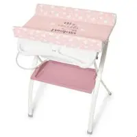 وان حمام کودک بروی ایتالیا مدل لیندو پرو طبقاتی پایه دار با تشک تعویض رنگ صورتی     brevi  lindo pro / pink