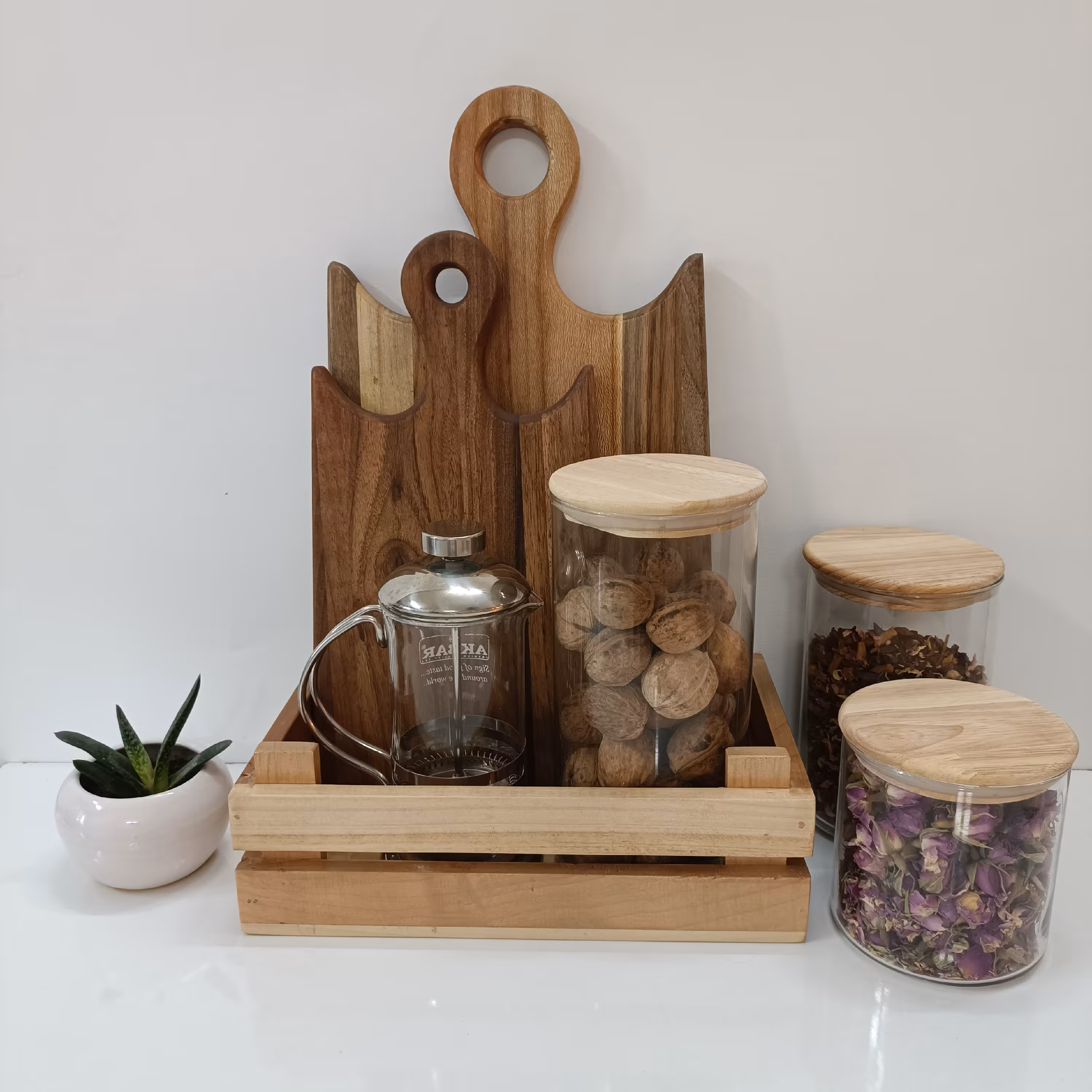 جعبه تمام چوب