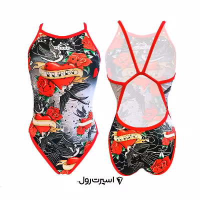 مايو شنا زنانه توربو مدل TURBO SWIMSUIT SWIMMING WOMEN SWALLOW