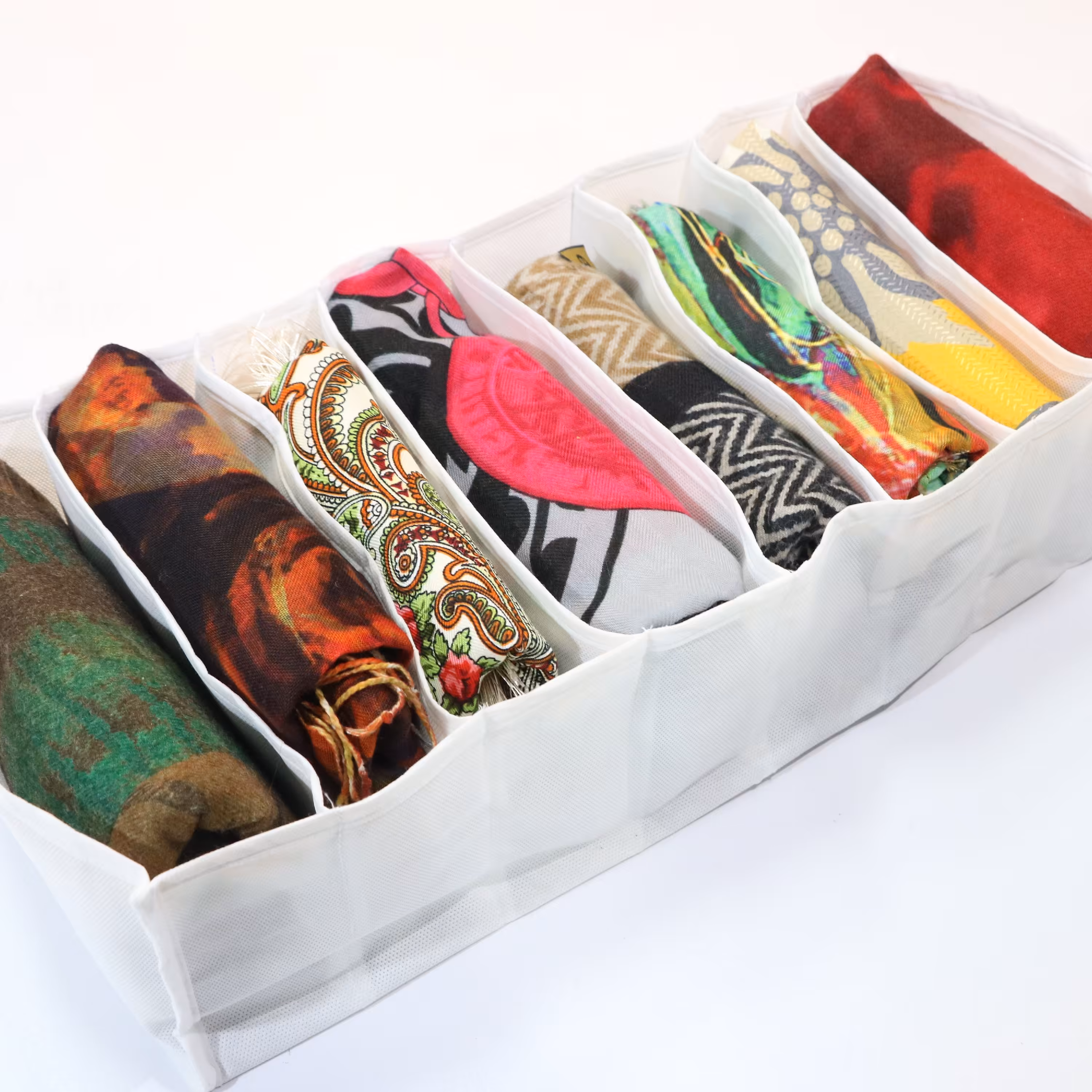 نظم‌دهنده کشو سفید 8جیب سایز M 