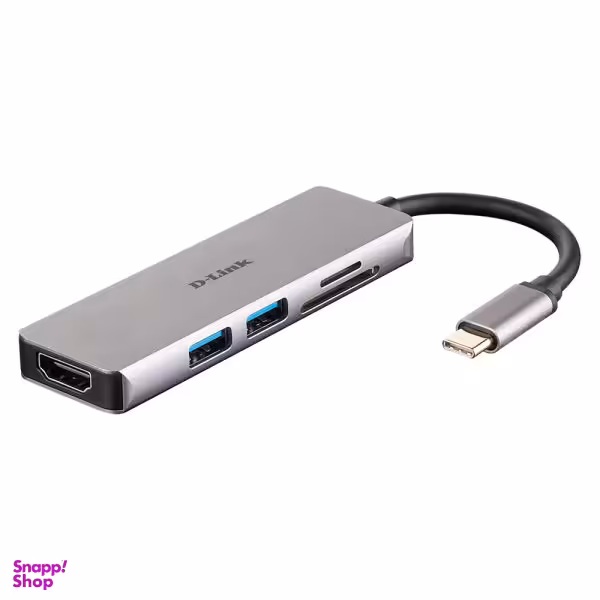 هاب 5 پورت USB-C دی-لینک مدل DUB-M530