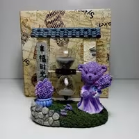 ساعت شنی مجسمه دار خرسی